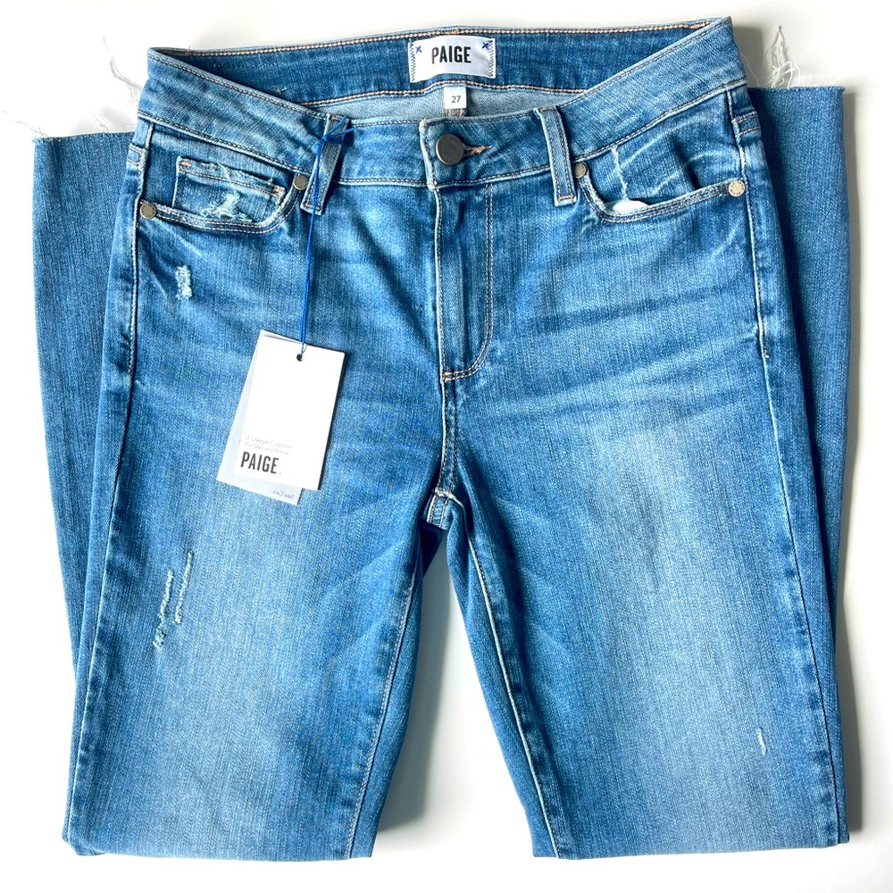 NEW WITH TAGS Paige Verdugo Ankle Flo Jeans